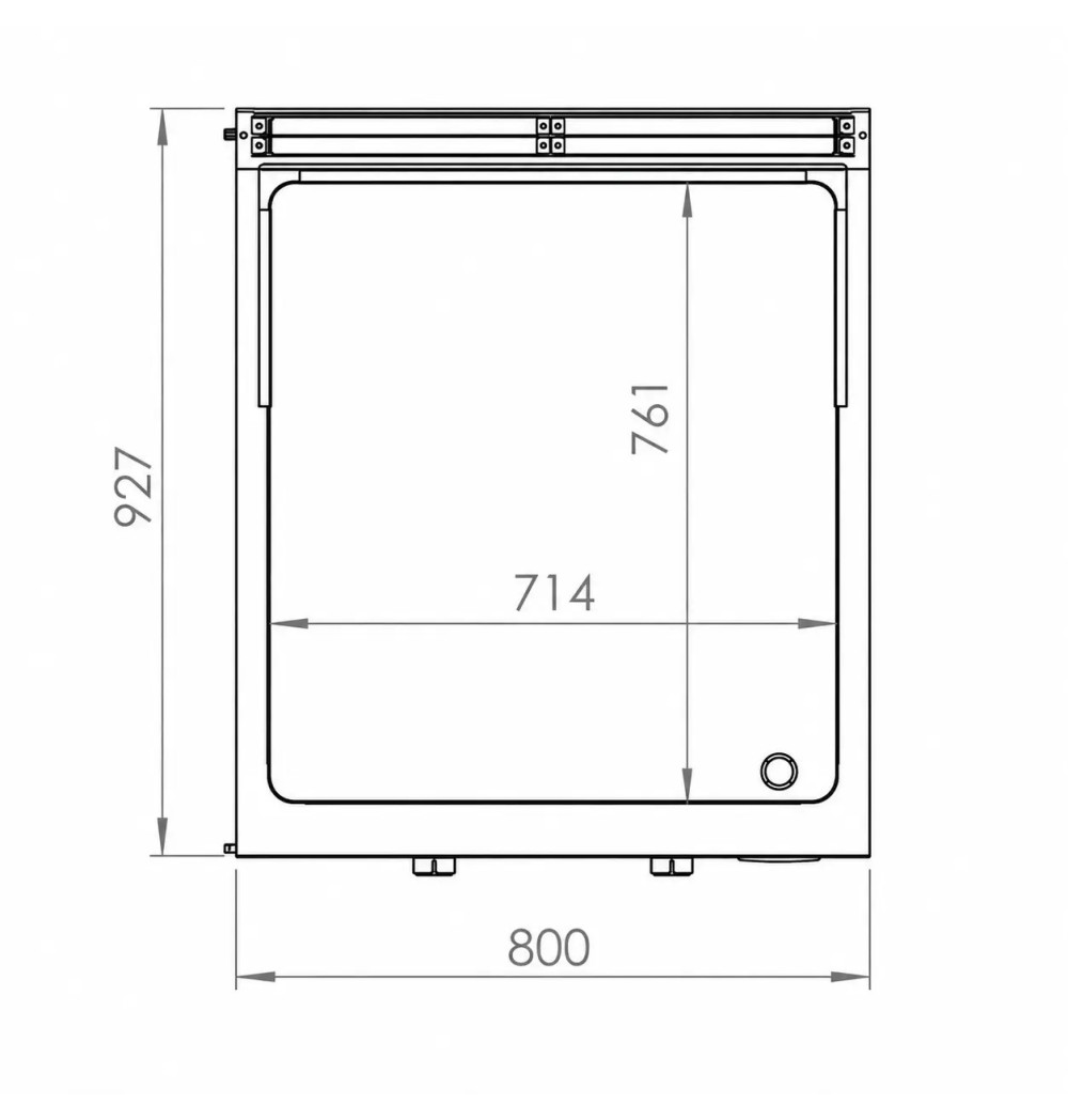 Fry Top Eléctrico HR Fainca FTE9008E | 15 kW