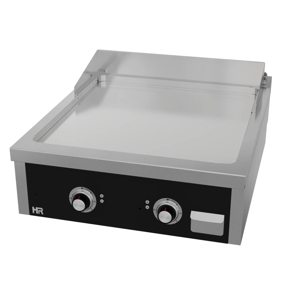Fry Top Eléctrico Cromado HR Fainca FTE9008SCR | 15 kW