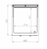 Fry Top Eléctrico Cromado HR Fainca FTE9008ECR | 15 kW