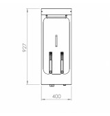 Freidora Eléctrica 22 L HR Fainca FD22LTRIF900E | 18 kW