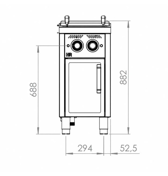 Cuecepastas a Gas 40 L HR Fainca CPG40L900E | 13 kW