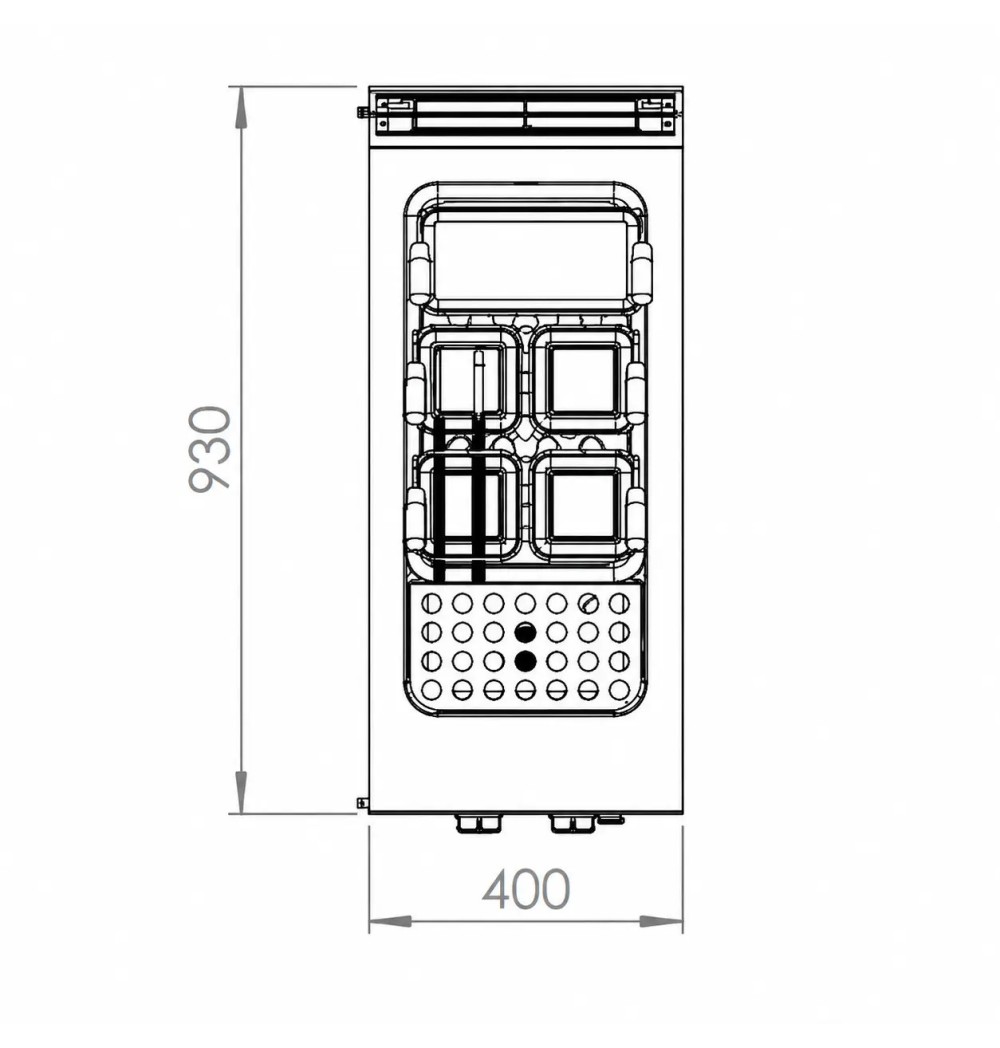 Cuecepastas a Gas 40 L HR Fainca CPG40L900E | 13 kW