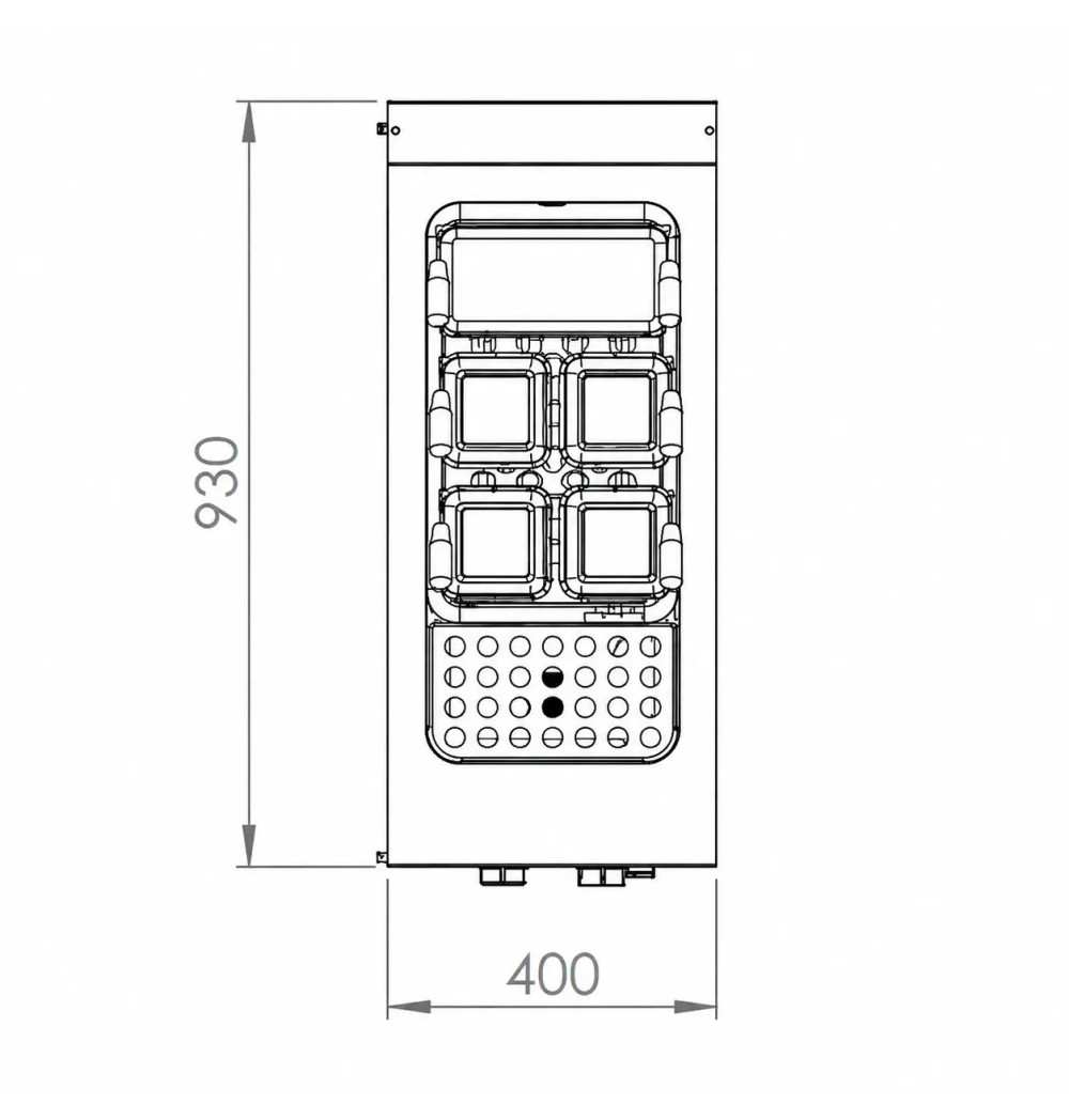 Cuecepastas Eléctrico HR Fainca CPE40L900E | 13 kW
