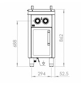 Cuecepastas Eléctrico HR Fainca CPE40L900E | 13 kW