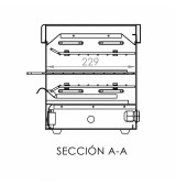 Tostador chico cuarzo HR Fainca T02SIN - Gastromáquinas
