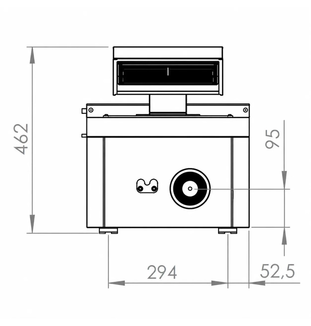 Mantenedor de Fritos HR Fainca MF9004S | 1 kW