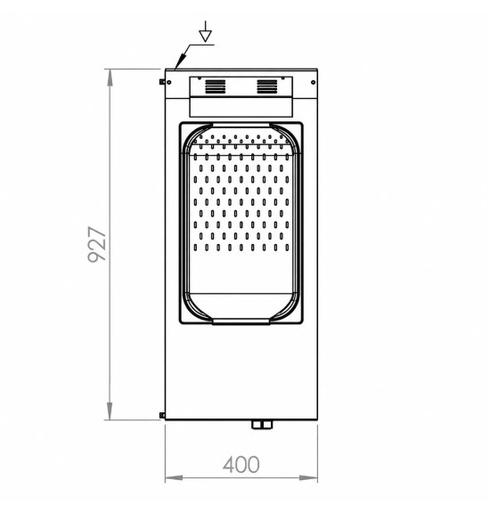 Mantenedor de Fritos HR Fainca MF9004S | 1 kW