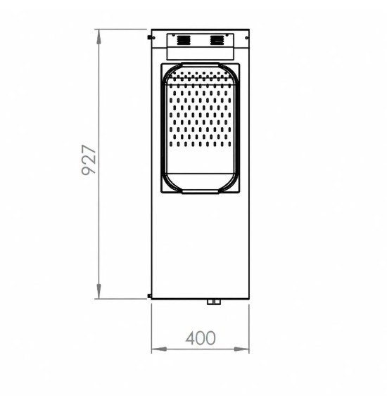 Mantenedor de Fritos HR Fainca MF9004E | 1 kW
