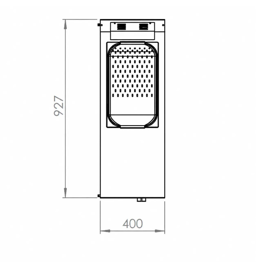 Mantenedor de Fritos HR Fainca MF9004E | 1 kW