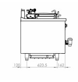 Marmita Eléctrica HR Fainca ME150L900E 150 L | 16 kW