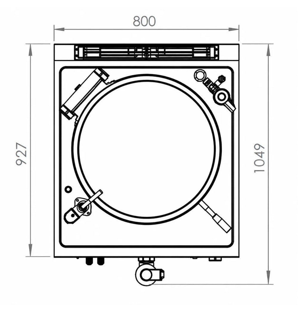 Marmita Eléctrica HR Fainca ME150L900E 150 L | 16 kW