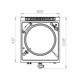 Sartén Basculante a Gas HR Fainca SBG80L900E | 22 kW