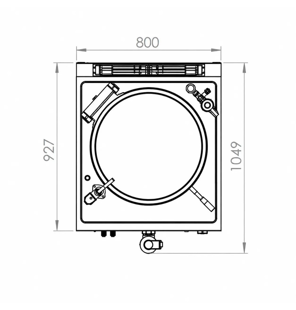 Sartén Basculante Eléctrica HR Fainca SBE80L900E | 10 kW