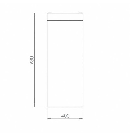 Mueble Neutro HR Fainca CNS9004S 400 mm Serie 900