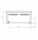 Mueble Neutro HR Fainca CNS9008S 800 mm Serie 900