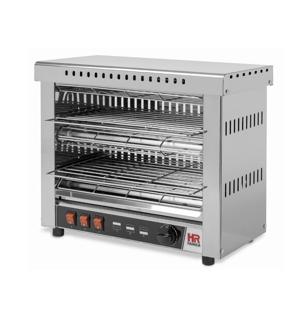 Tostador doble cuarzo HR Fainca T06CON - Gastromáquinas