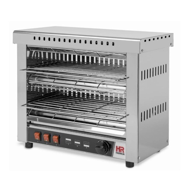 Tostador doble cuarzo HR Fainca T06CON - Gastromáquinas