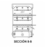 Tostador doble cuarzo HR Fainca T06CON - Gastromáquinas