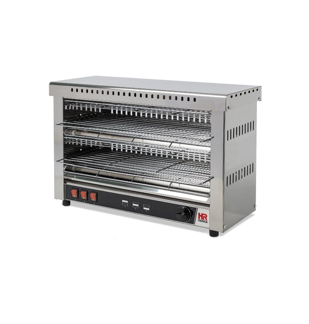 Tostador grande cuarzo HR Fainca T09CON - Gastromáquinas