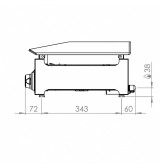 Plancha 400 HR Fainca PLC4100 - Gastromáquinas