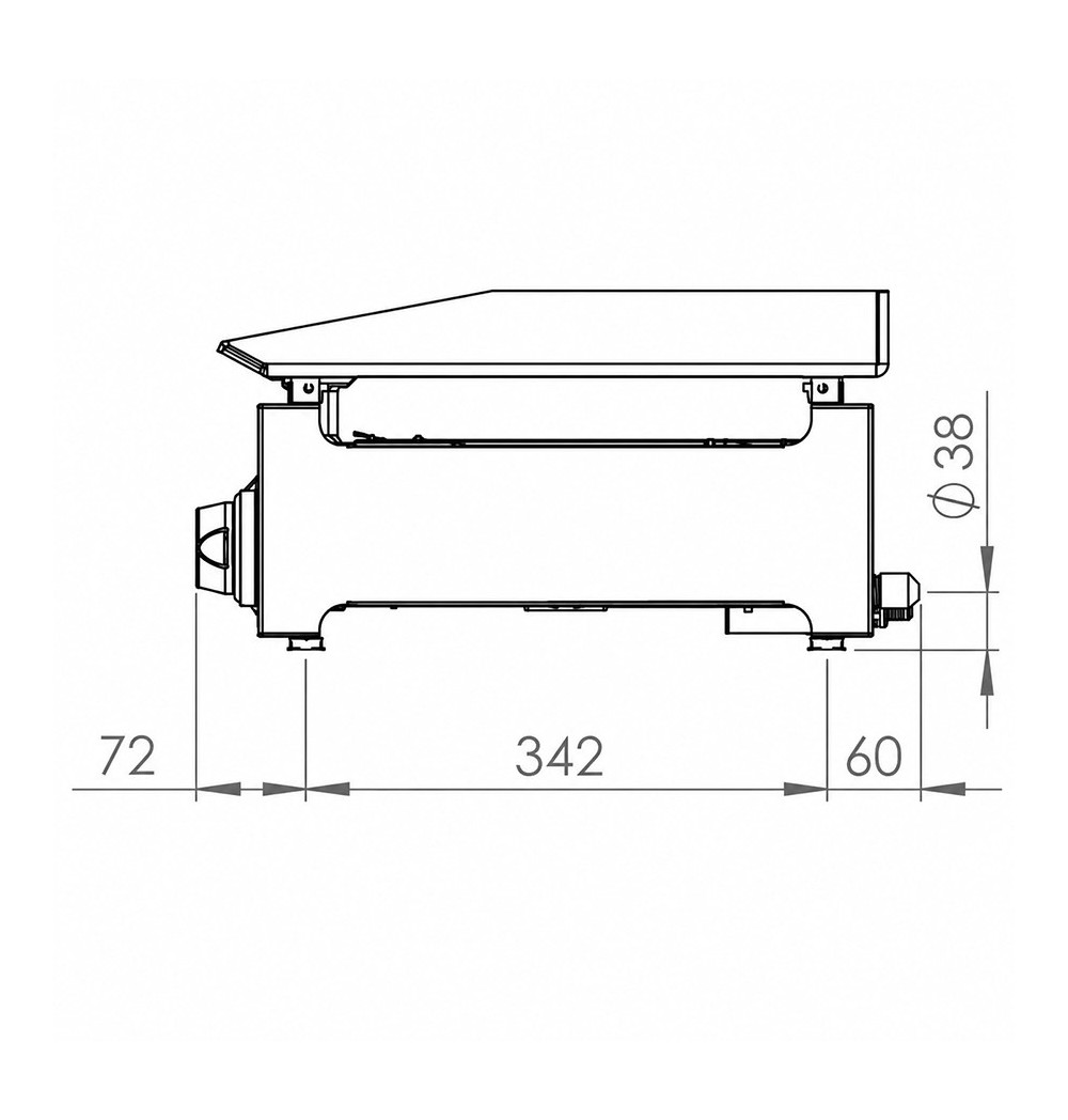 Plancha 600 HR Fainca PLC6100 - Gastromáquinas