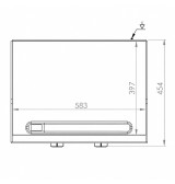 Plancha eléctrica 600 HR Fainca PLCE6100 - Gastromáquinas