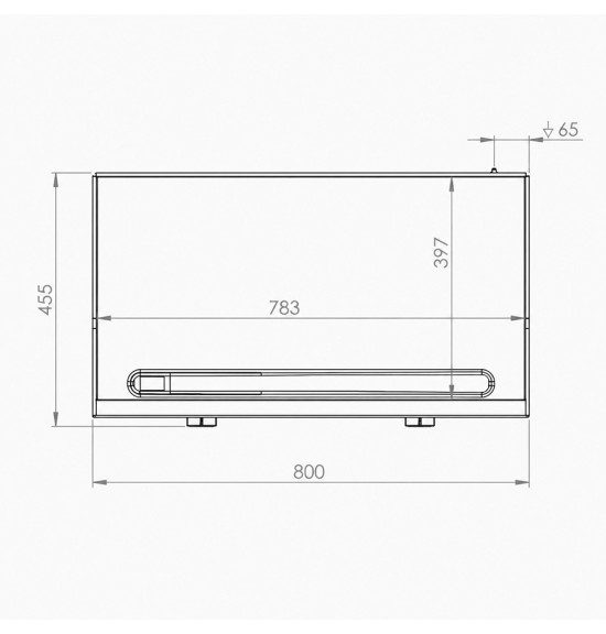 Plancha eléctrica 800 HR Fainca PLCE8100 - Gastromáquinas