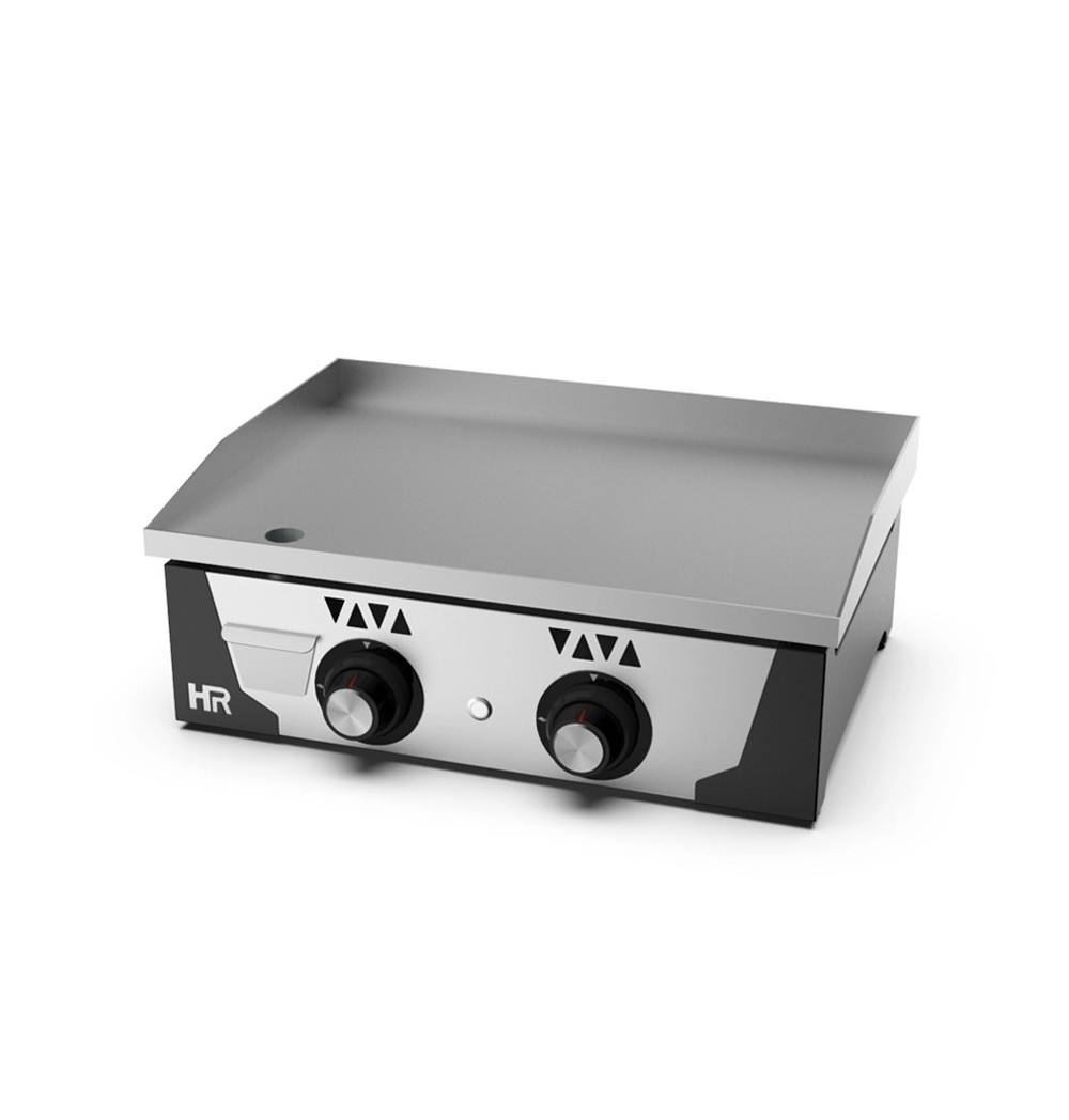 Plancha 600 gas rectificada HR Fainca PLC6100RT - Gastromáquinas