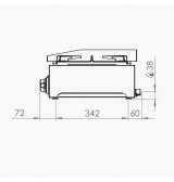 Plancha 600 gas cromo + fogón HR Fainca PLC6100CRF - Gastromáquinas