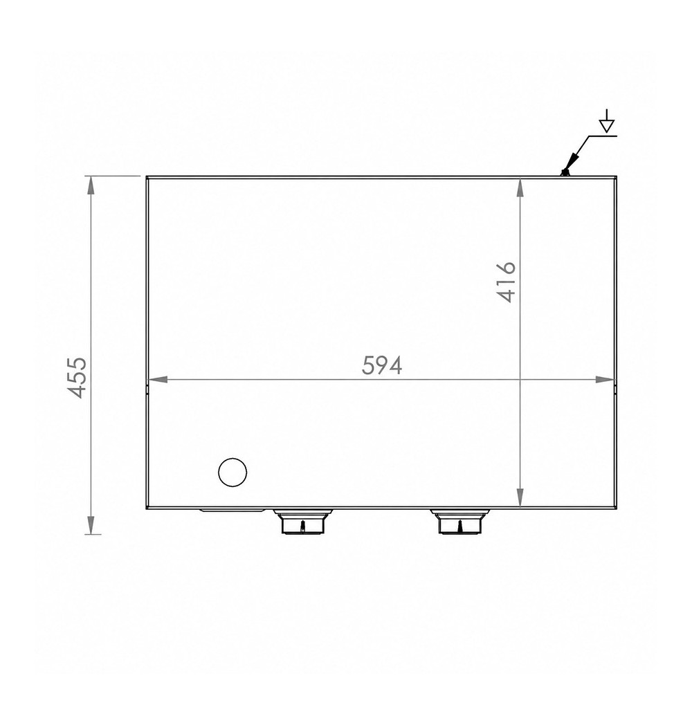Plancha 600 eléctrica cromo HR Fainca PLCE6100CR - Gastromáquinas