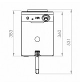 Freidora 6L HR Fainca FD6L - Gastromáquinas
