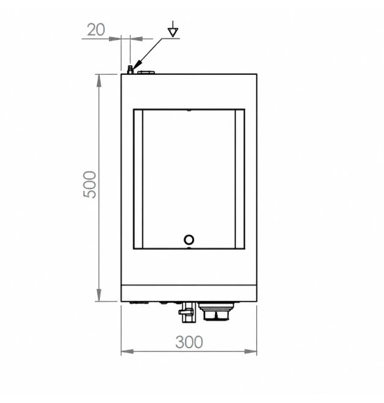 Baño María Eléctrico HR Fainca BM300 - GastroMáquinas