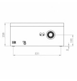 Baño María Eléctrico HR Fainca BM600 - GastroMáquinas