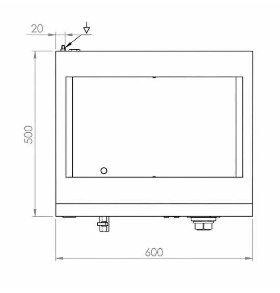 Baño María Eléctrico HR Fainca BM600 - GastroMáquinas