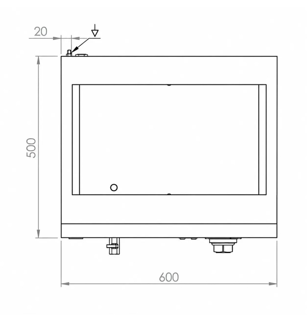 Baño María Eléctrico HR Fainca BM600 - GastroMáquinas