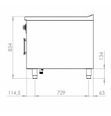 Baño María Eléctrico HR Fainca BME9004E - GastroMáquinas