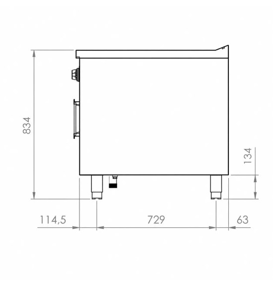 Baño María Eléctrico HR Fainca BME9008E - GastroMáquinas