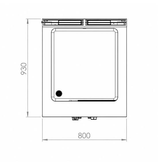 Baño María a Gas HR Fainca BMG9008E - GastroMáquinas
