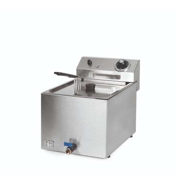 Freidora Eléctrica 8L con Grifo HR Fainca FD8LC | Serie 100
