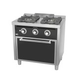 Cocina Gas 2 Fuegos con Horno HR Fainca C2F600H Serie 600