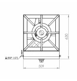 Paellero a Gas Profesional 16 kW HR Fainca PLL2100S | Serie 100
