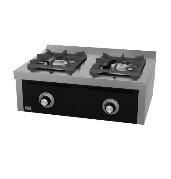 Cocina a Gas 2 Fuegos HR Fainca C2F600S Serie 600 Profesional