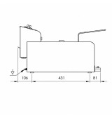 Freidora Eléctrica 8L HR Fainca FD8LAR300 | Serie 500