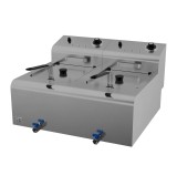 Freidora Eléctrica Doble 8+8L HR Fainca FD8L8LTRIF600 Serie 500 | 12 kW Trifásica